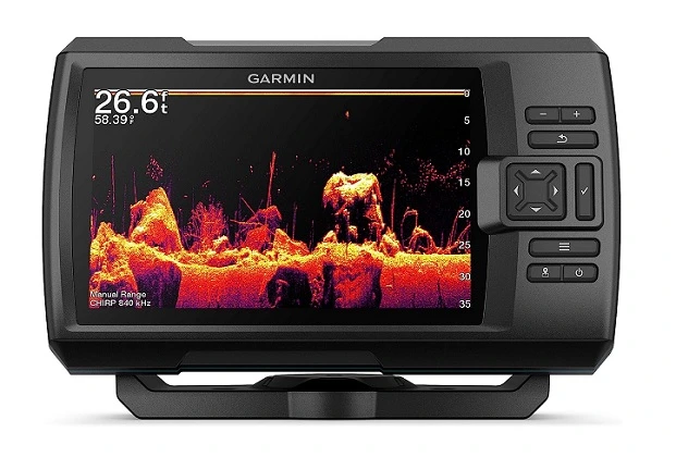 Garmin Striker Vivid 7cv, Easy-to-Use 7-inch Color Fishfinder and Sonar Transducer