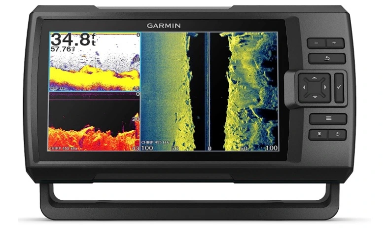 Garmin Striker Vivid 9sv, Easy-to-Use 5-inch Color Fishfinder and Sonar Transducer